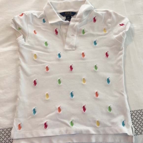 all over pony polo shirt